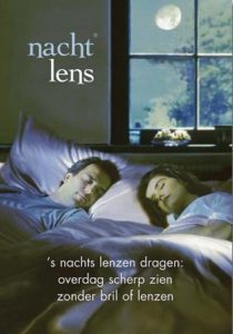 's Nacht lenzen in, overdag scherp zicht zonder bril of lenzen.